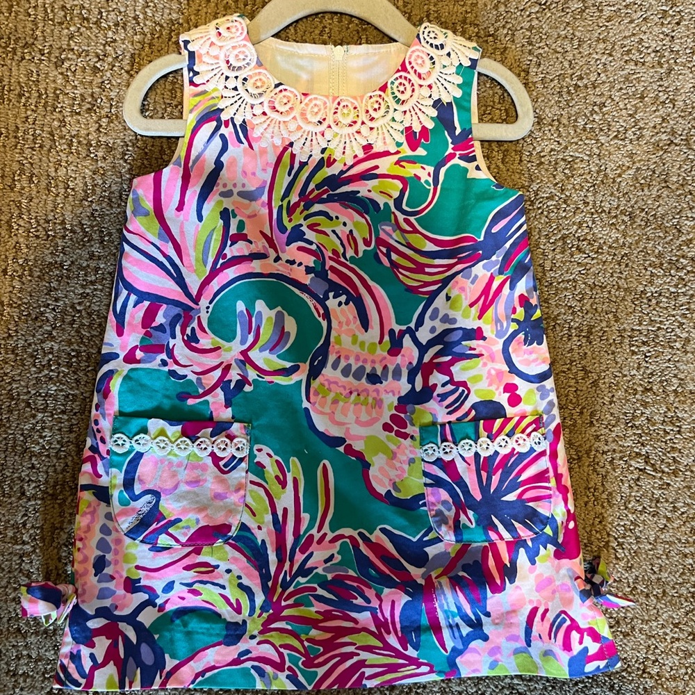Girls Little Lilly Classic Shift Dress